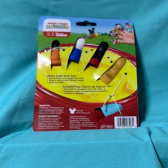 Mickey Mouse Finger Puppets- Pete, Pluto, Mickey Mouse, Donald Duck, and Goofy - Picture 2 of 2